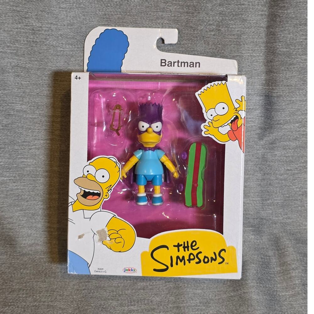 2024 Jakks Pacific BARTMAN 5" Collectible Figure The Simpsons / Bart Simpson